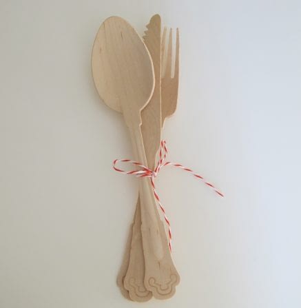 I love these wooden, organic:) cutlery! I found these in a boutique store but they do exist online!