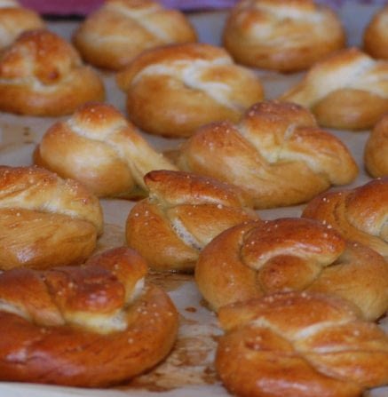 Although very cute indeed (and delicious too!), this was very time consuming and didn't produce bulk quantities quick enough. So personally I would omit this item unless you own one of those bread pretzel concession heaters...(which is on a wish list of mine!) Good Luck!